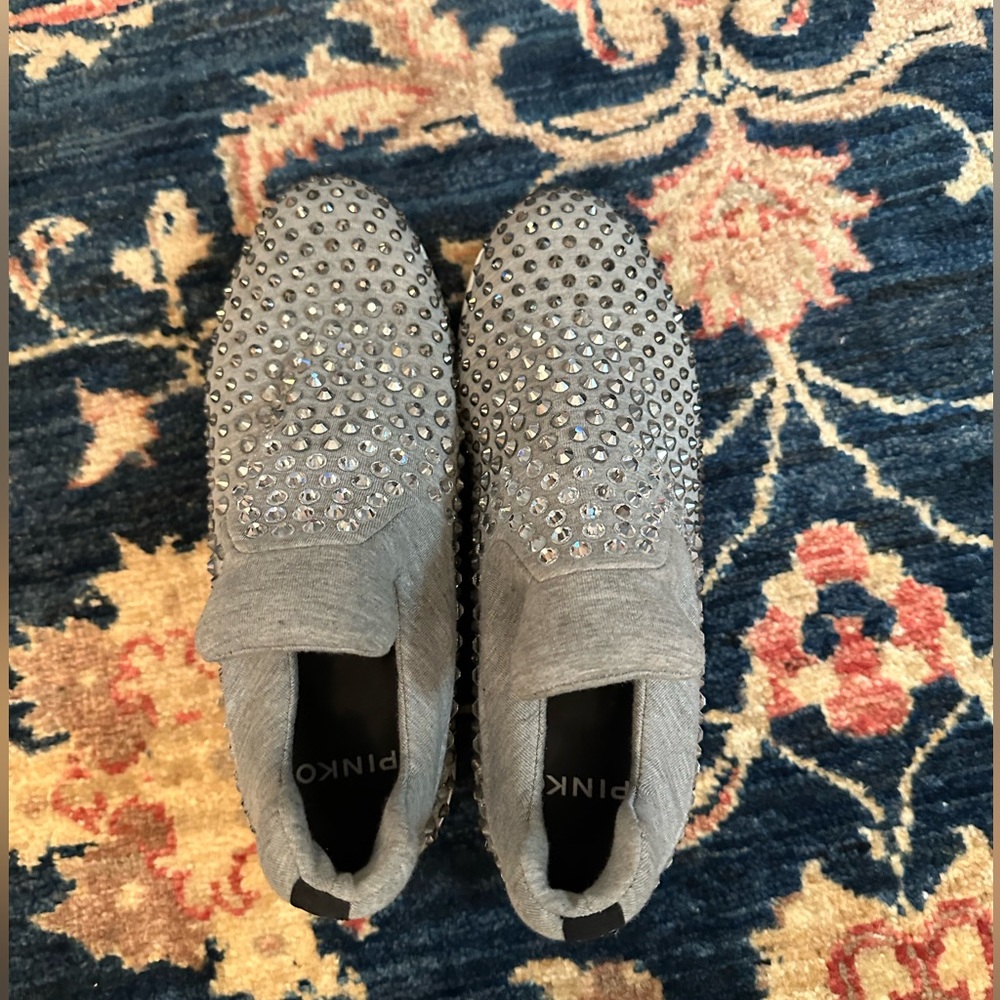 bedazzled pinko going out sneakers brand new unworn